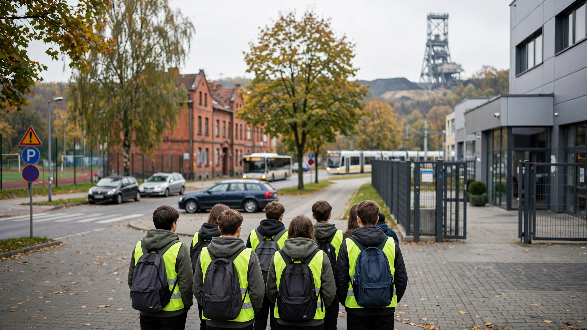 Uczniowie podczas wizyty studyjnej w jednej z katowickich firm w ramach programu Katowice Miastem Fachowców